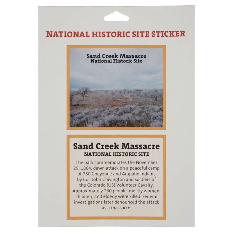 Sand Creek Massacre NHS Park Sticker