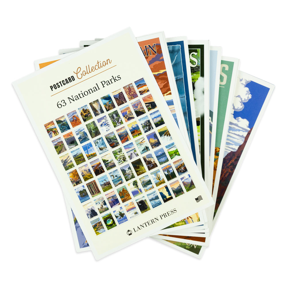 A postcard collection titled &