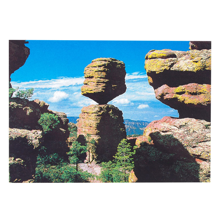 Chiricahua National Monument Postcard - Big Balanced Rock