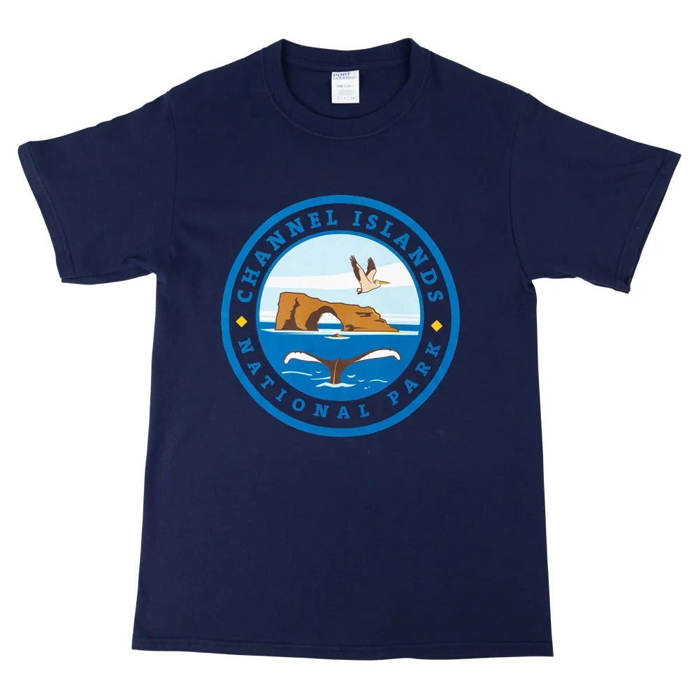 Channel Islands National Park T-Shirt - Round Logo front view