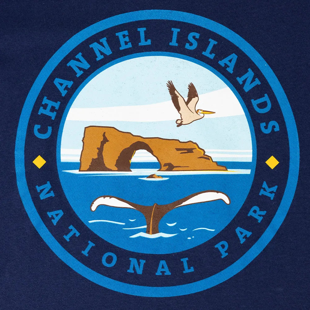 Channel Islands National Park T-Shirt - Round Logo detail