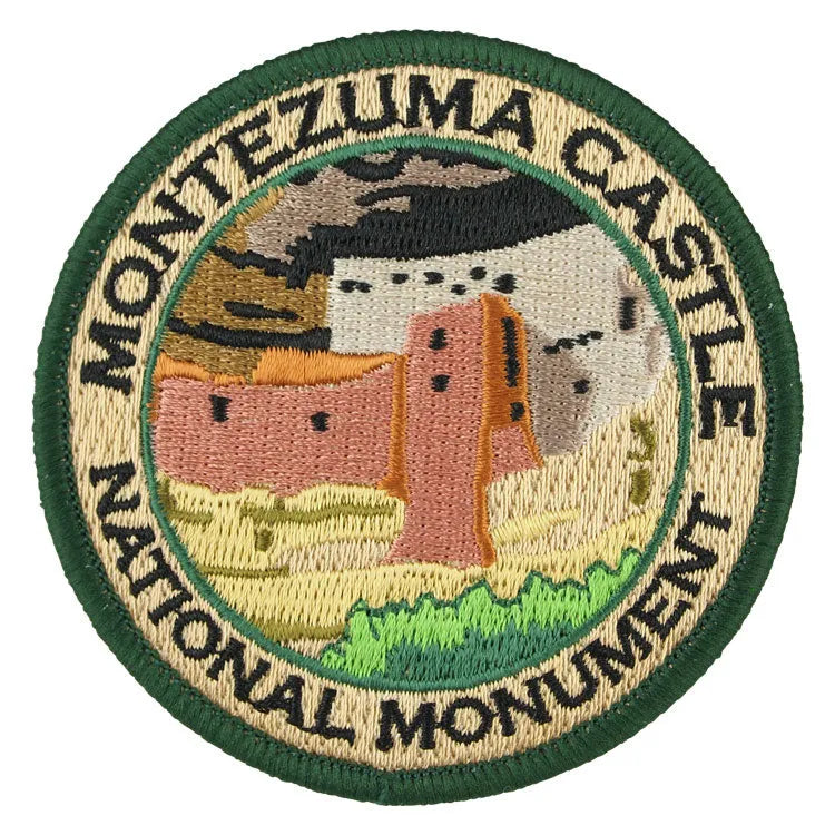 Montezuma Castle National Monument Patch - Round Logo