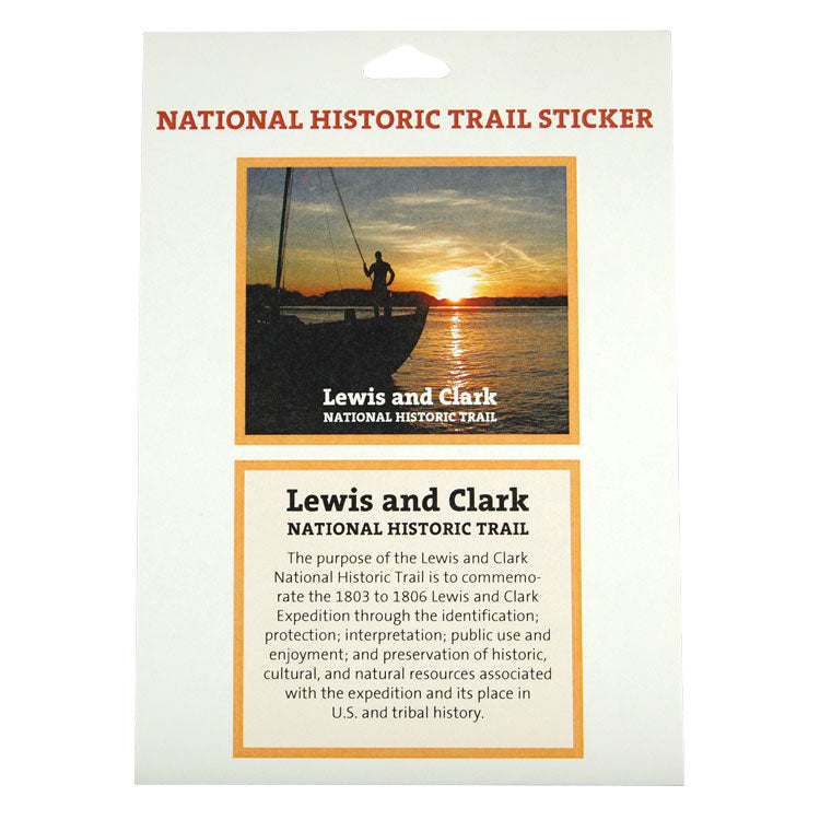 Hist Sticker Lewis & Clark NHT Park Sticker | WNPA - National Park Store - Western ...