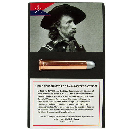 Historical 45/70 Copper Replica Cartridge