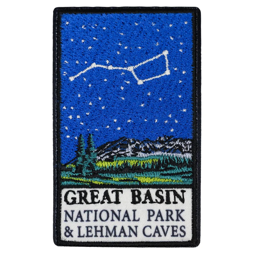 Great Basin National Park Patch - Logo with big dipper in the night sky