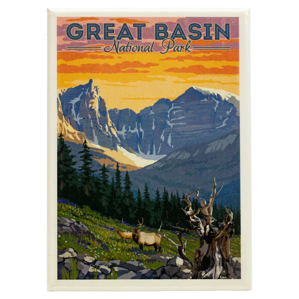 Great Basin National Park Magnet - Elk Landscape