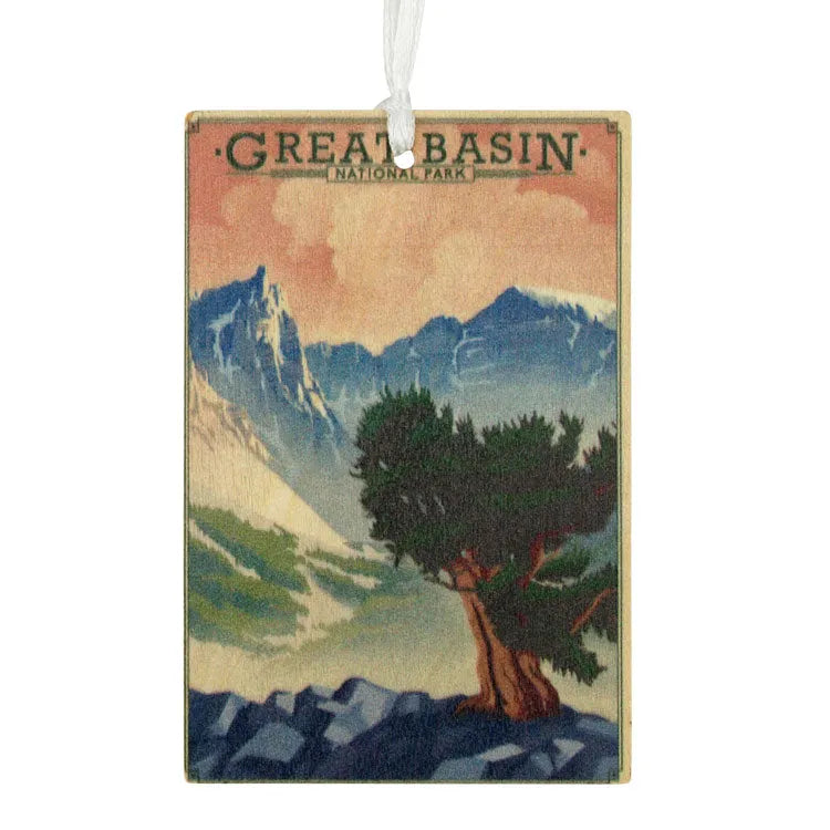 Great Basin National Park Wood Ornament - Bristlecone Pine