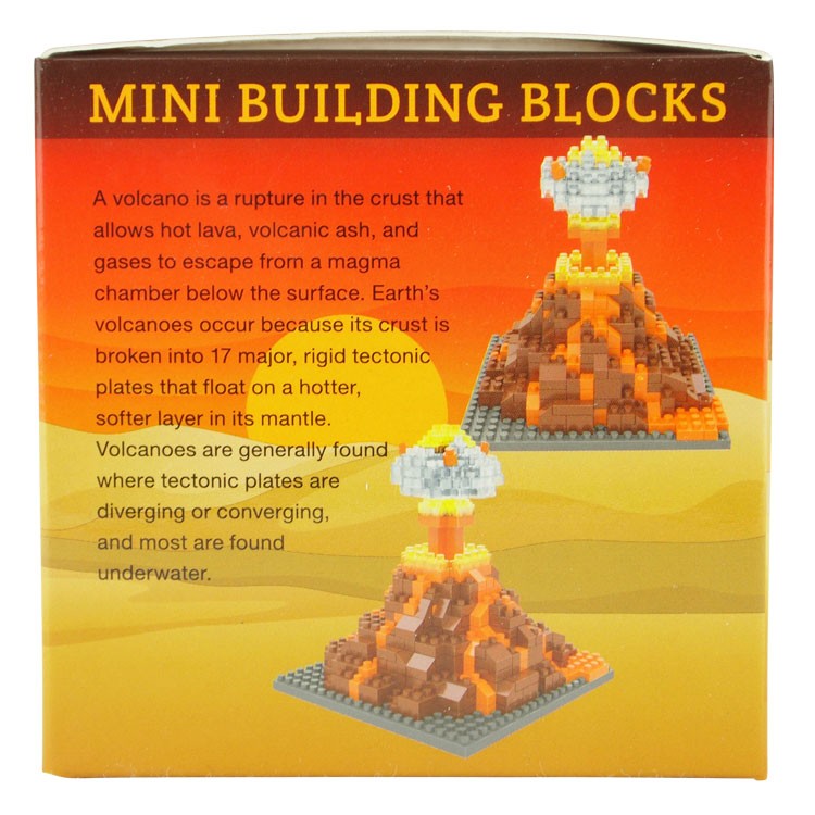 Volcano Mini Block Set