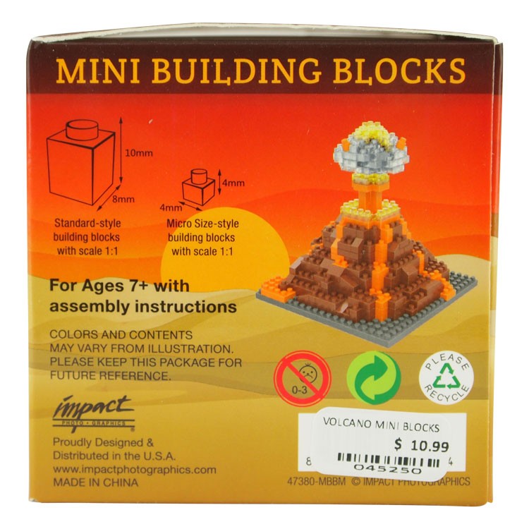 Volcano Mini Block Set - WNP | National Park Store