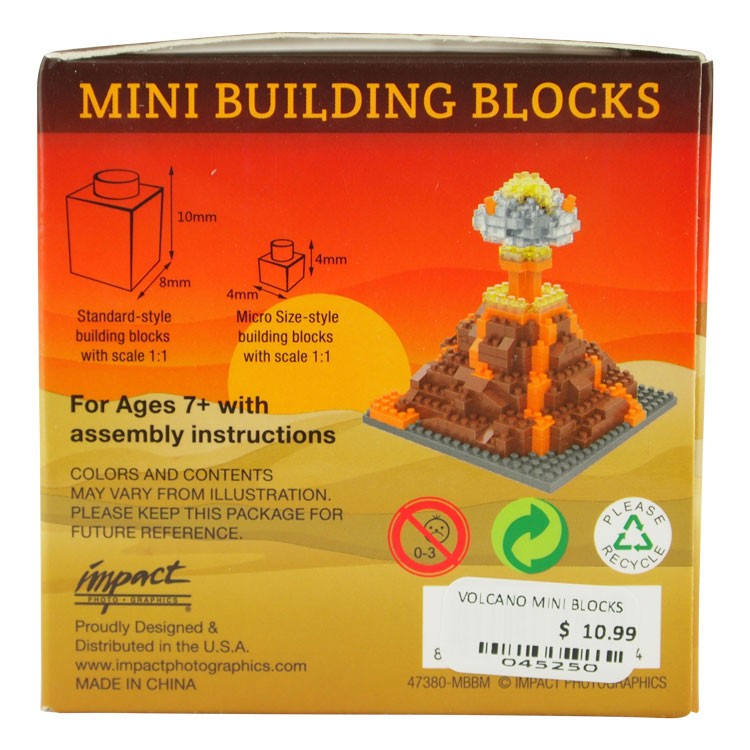 Volcano Mini Block Set