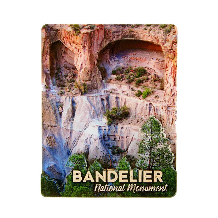 Bandelier National Monument Magnet - Alcove House 3D - 2