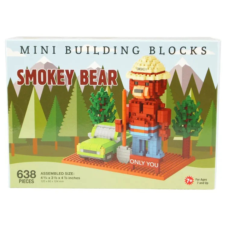 Smokey bear スモーキーベア　5点セット Smokey Bear with SUV Mini Block Set - WNP | Shop Today
