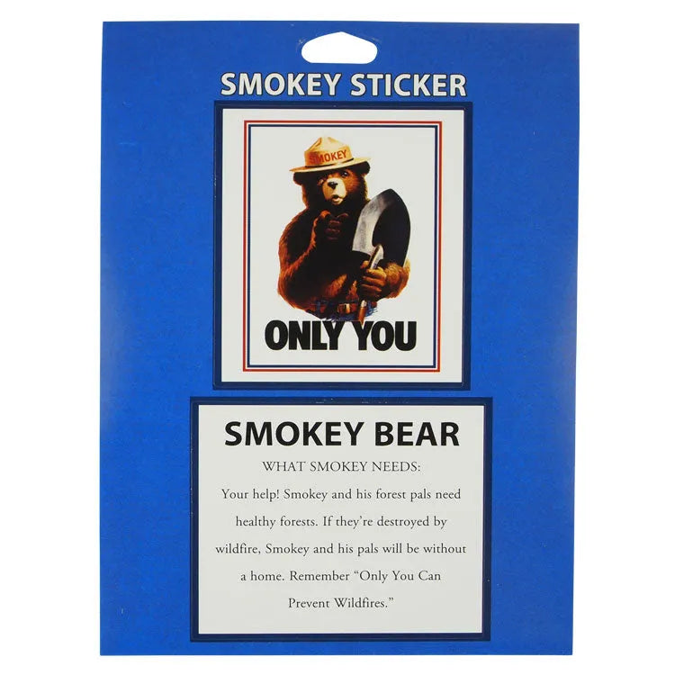 Smokey Bear Park Sticker