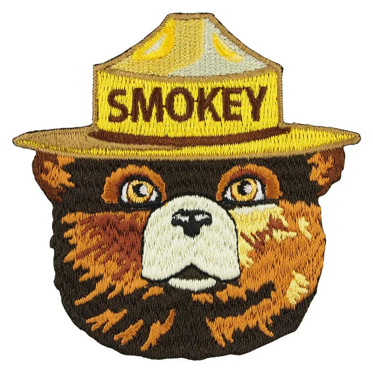 Smokey Bear Patch - Portrait