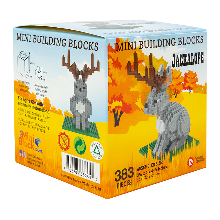 Jackalope Mini Block Set WNPA Shop Our National Parks Western