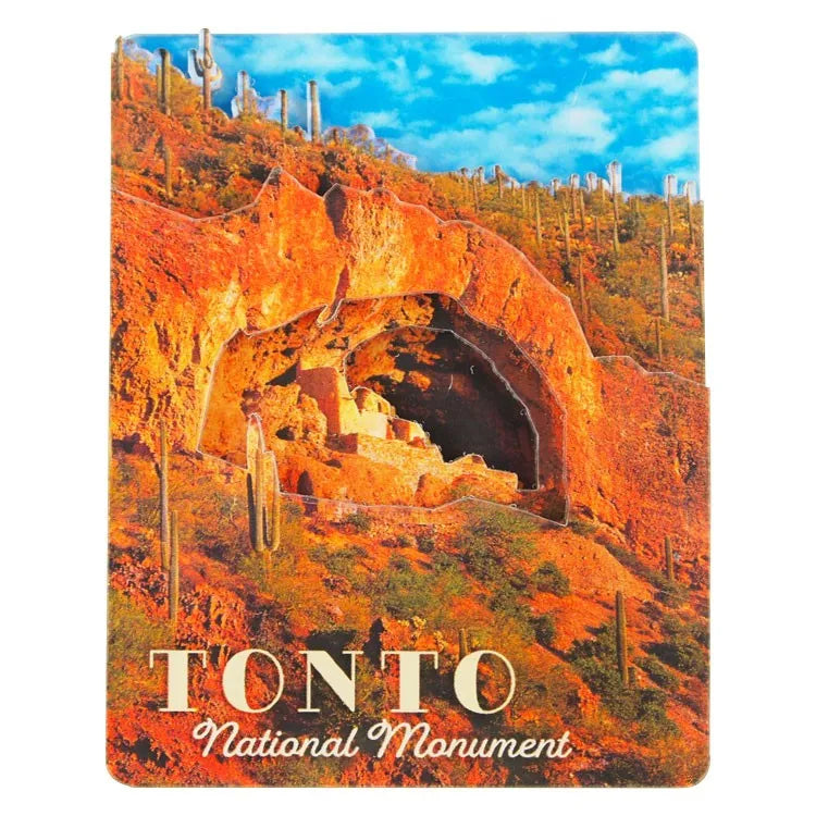 Tonto National Monument Magnet - 3-D
