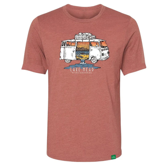Lake Mead National Recreation Area T-Shirt - Van Tour design on a white background