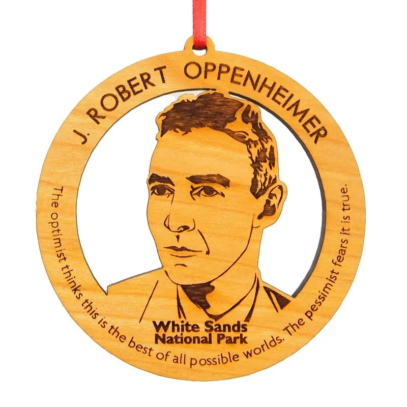 White Sands National Park Wood Ornament - Oppenheimer