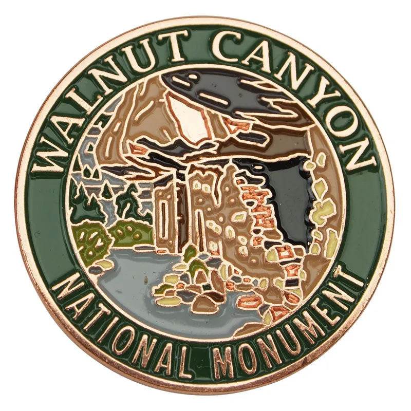 Walnut Canyon National Monument Pin - Cliff Dwelling