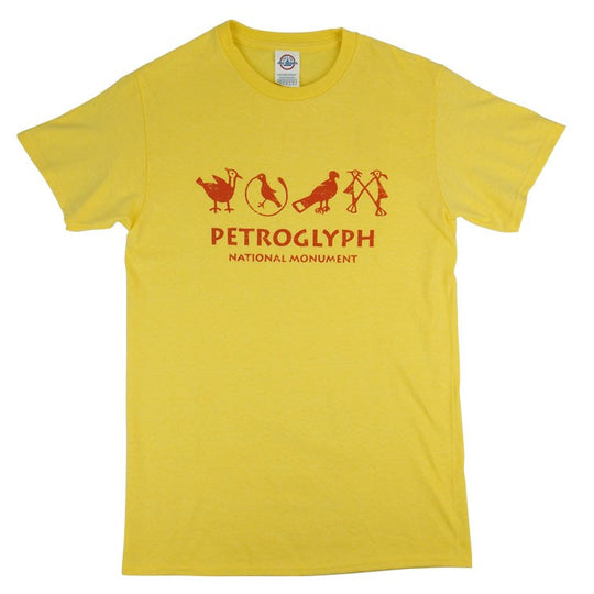 Petroglyph National Monument 4 Birds T-Shirt