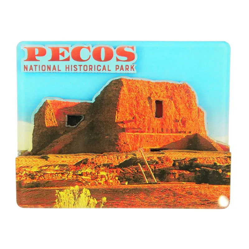 Pecos National Hist. Park Magnet - Mission 3-D