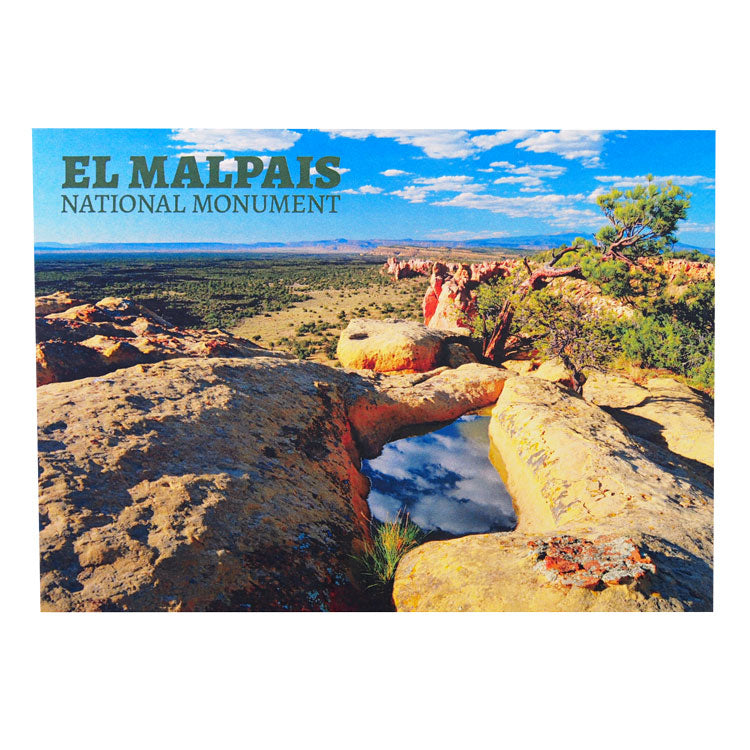 El Malpais National Monument Postcard - Bluff