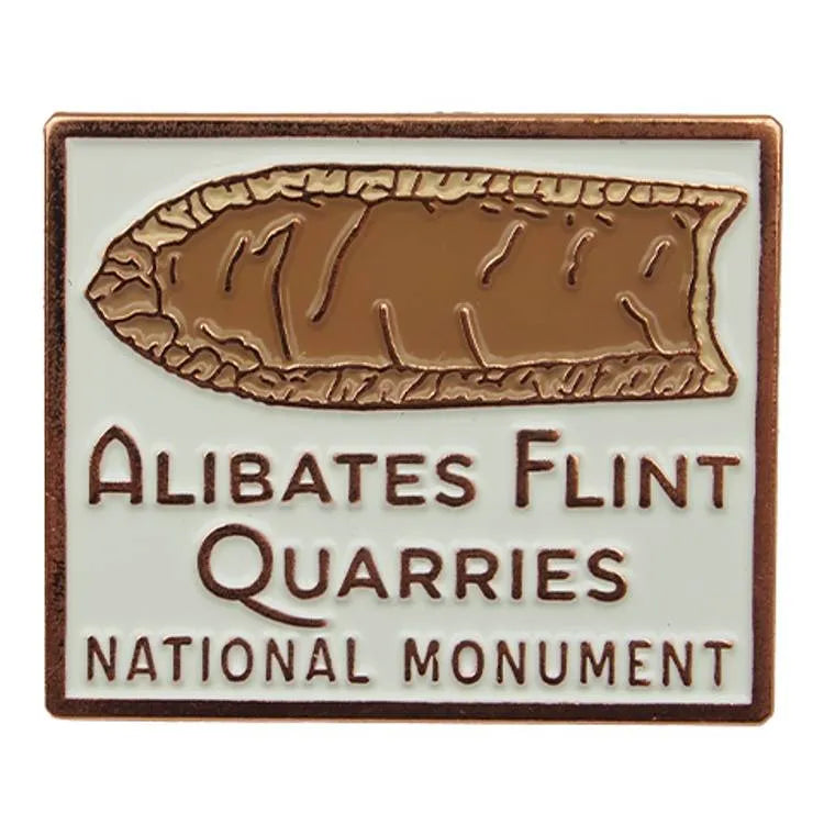 Alibates Flint Quarries National Monument Pin - Arrowhead