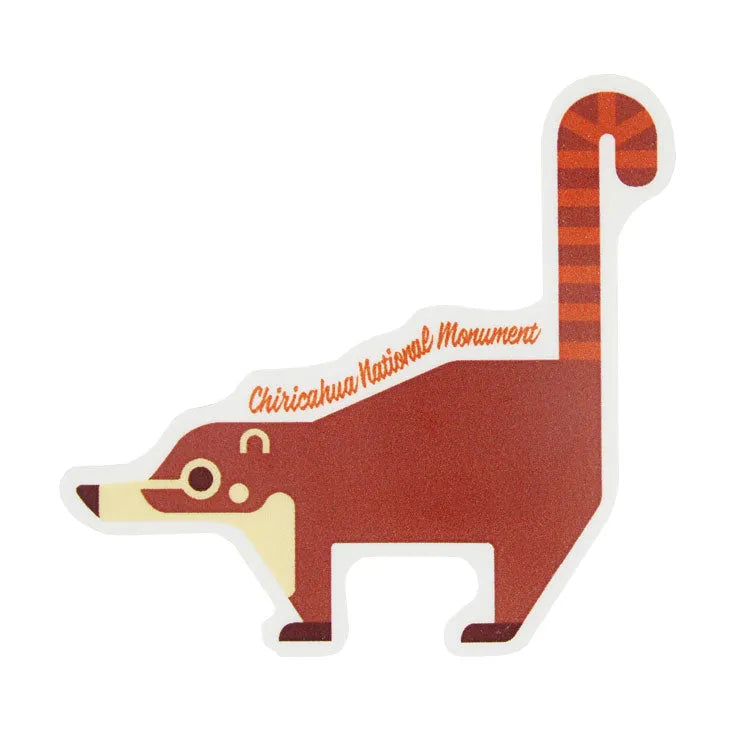 Chiricahua National Monument Sticker - Coatimundi