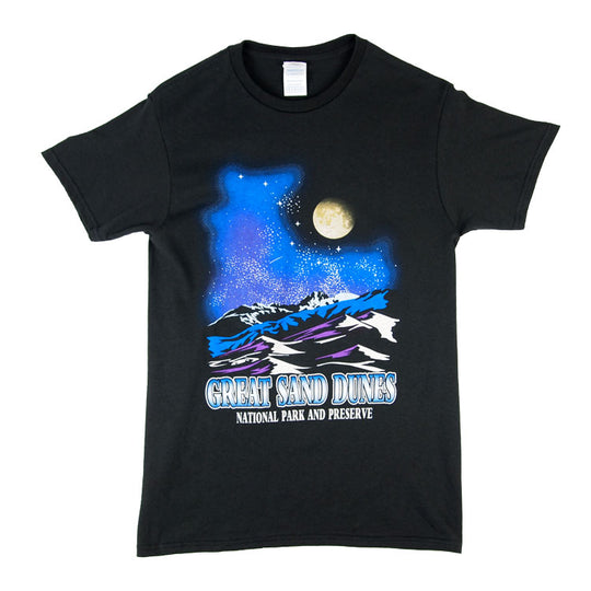 Great Sand Dunes Night Sky T-Shirt