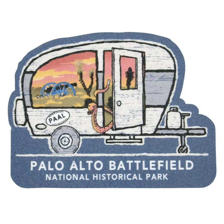 Palo Alto Battlefield National Hist. Park Sticker - Trailer Tour