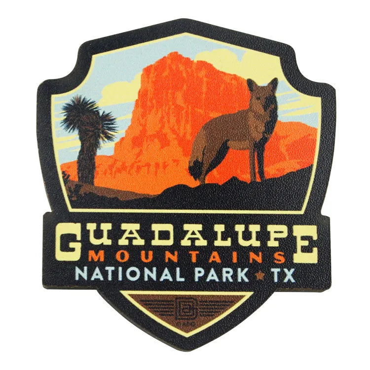 Guadalupe Mountains National Park Magnet - ADG Graphic Emblem