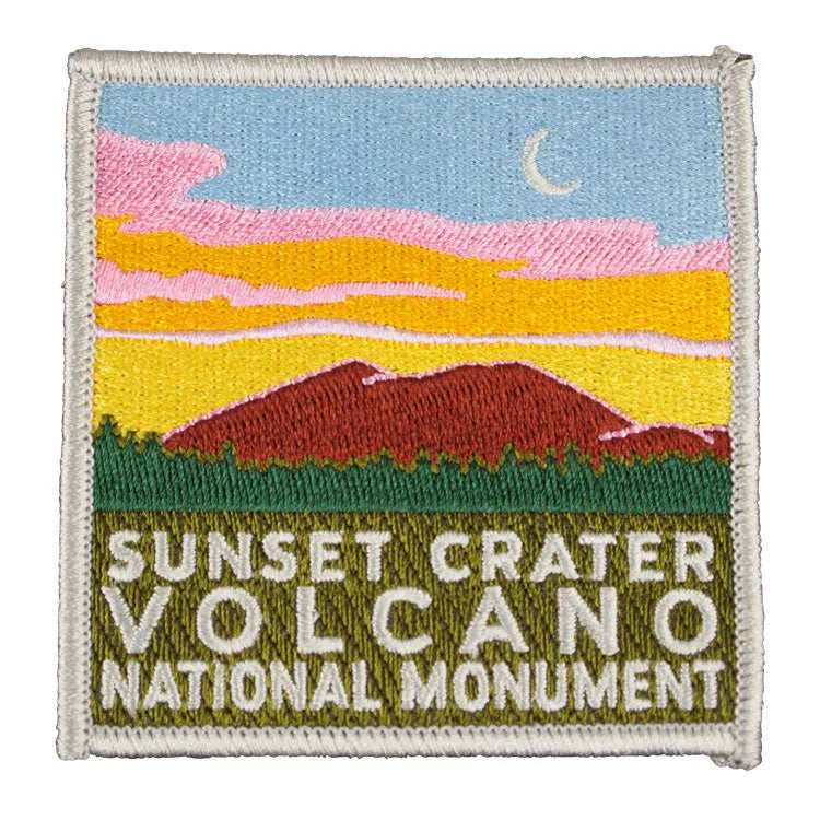 Sunset Crater Volcano National Monument Patch - Sunset