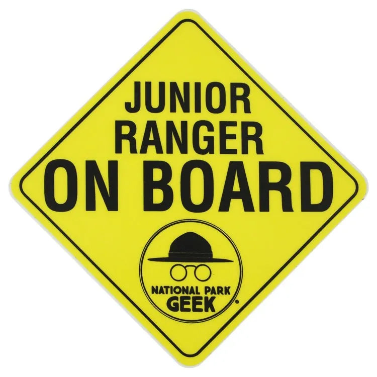 Junior Ranger On Board Sticker