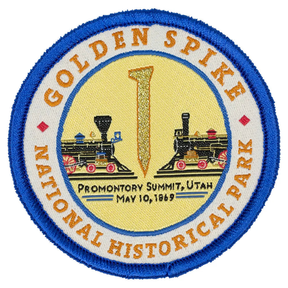 Golden Spike National Historical Park Patch - Round Logo