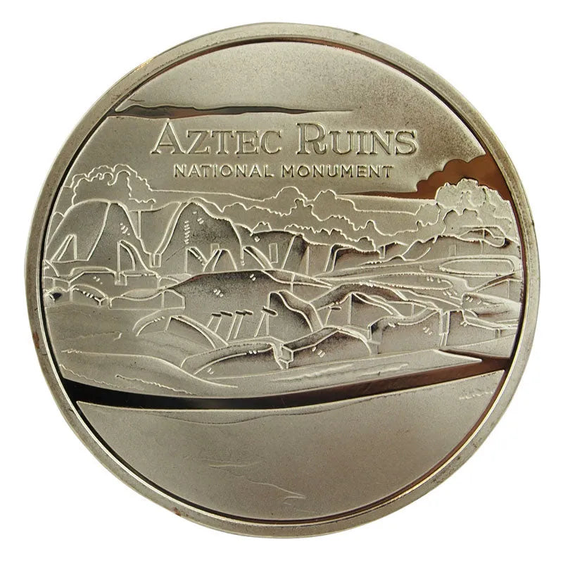 Aztec Ruins National Monument Collectible Coin Front