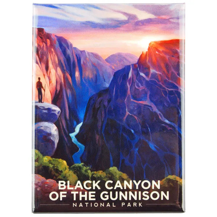 Black Canyon of the Gunnison National Park Magnet - ADG Hiker