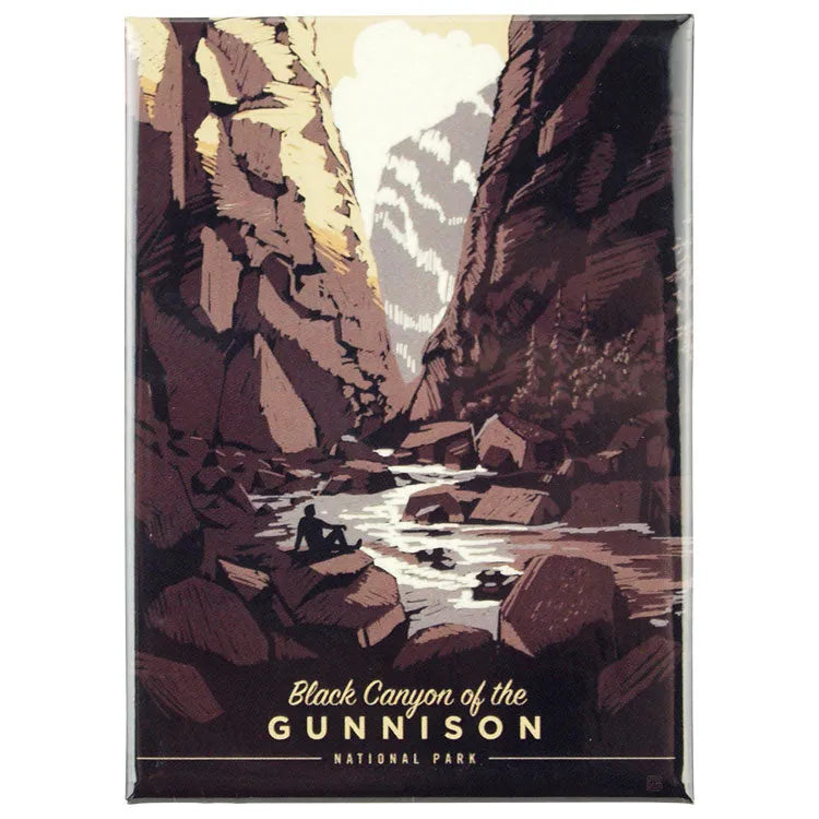 Black Canyon of the Gunnison National Park Magnet - ADG Shadowland