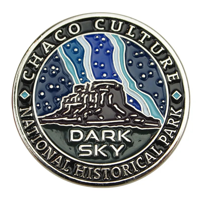 Chaco Culture National Hist. Park Pin - Dark Sky