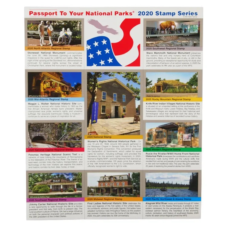 2020 Passport To Your National Parks® Stamp Set