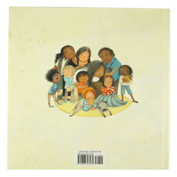 Back cover of Fry Bread: A Native American Family Story a children's book by Kevin Noble Maillard