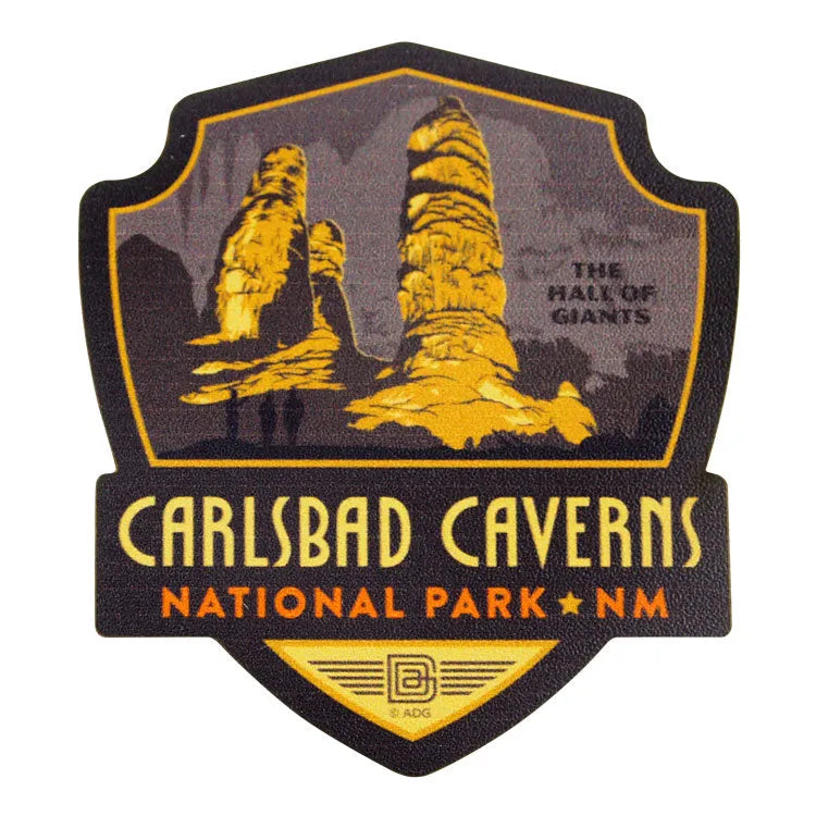 Carlsbad Caverns National Park Magnet - ADG Hall of Giants Emblem
