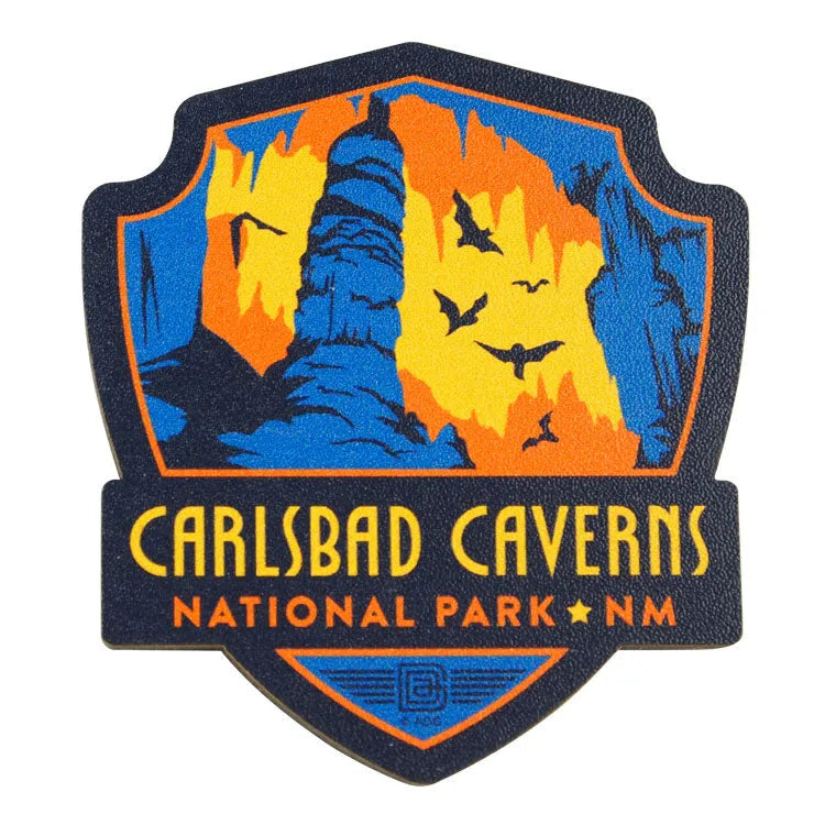 Carlsbad Caverns National Park Magnet - ADG Bat Room Emblem