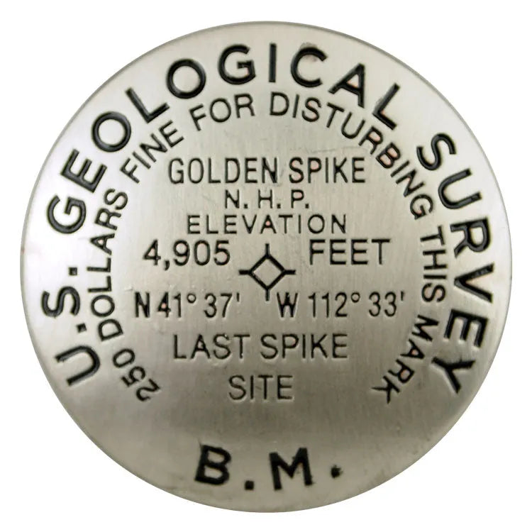 Golden Spike National Hist. Park Magnet - Benchmark