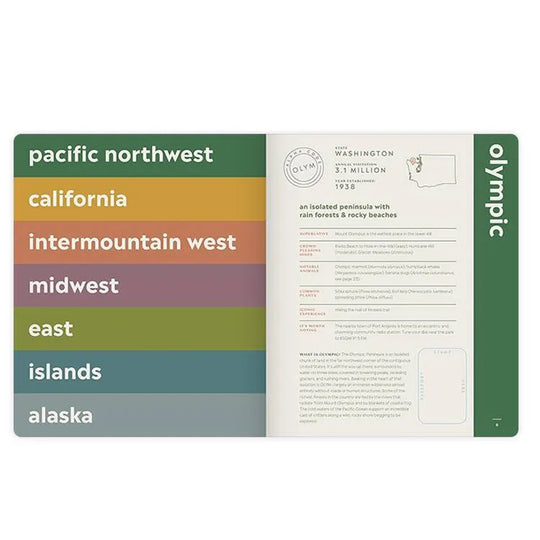 Scenic Science page on regions