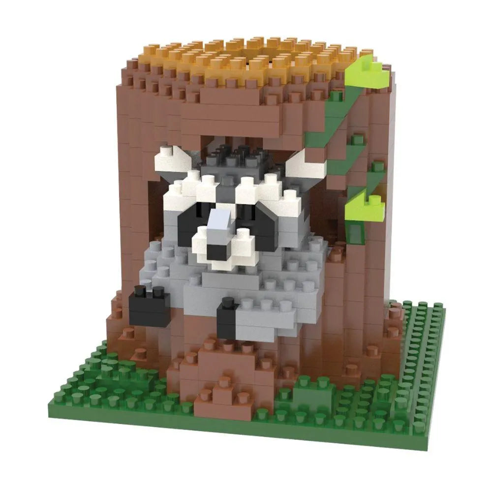 Raccoon Mini Block Set