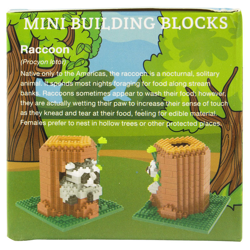 Raccoon Mini Block Set