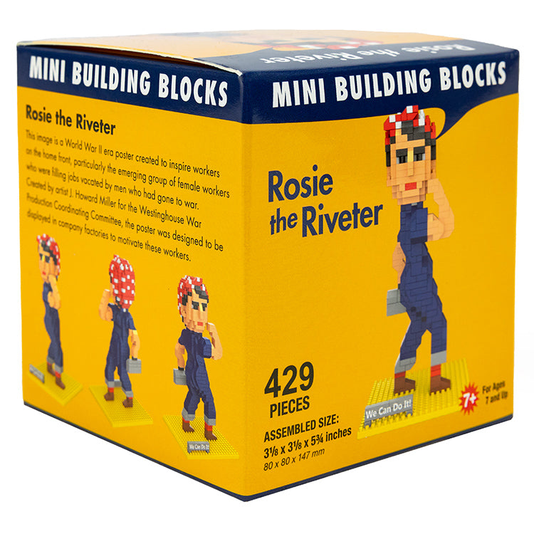 Rosie the Riveter Mini Block Set