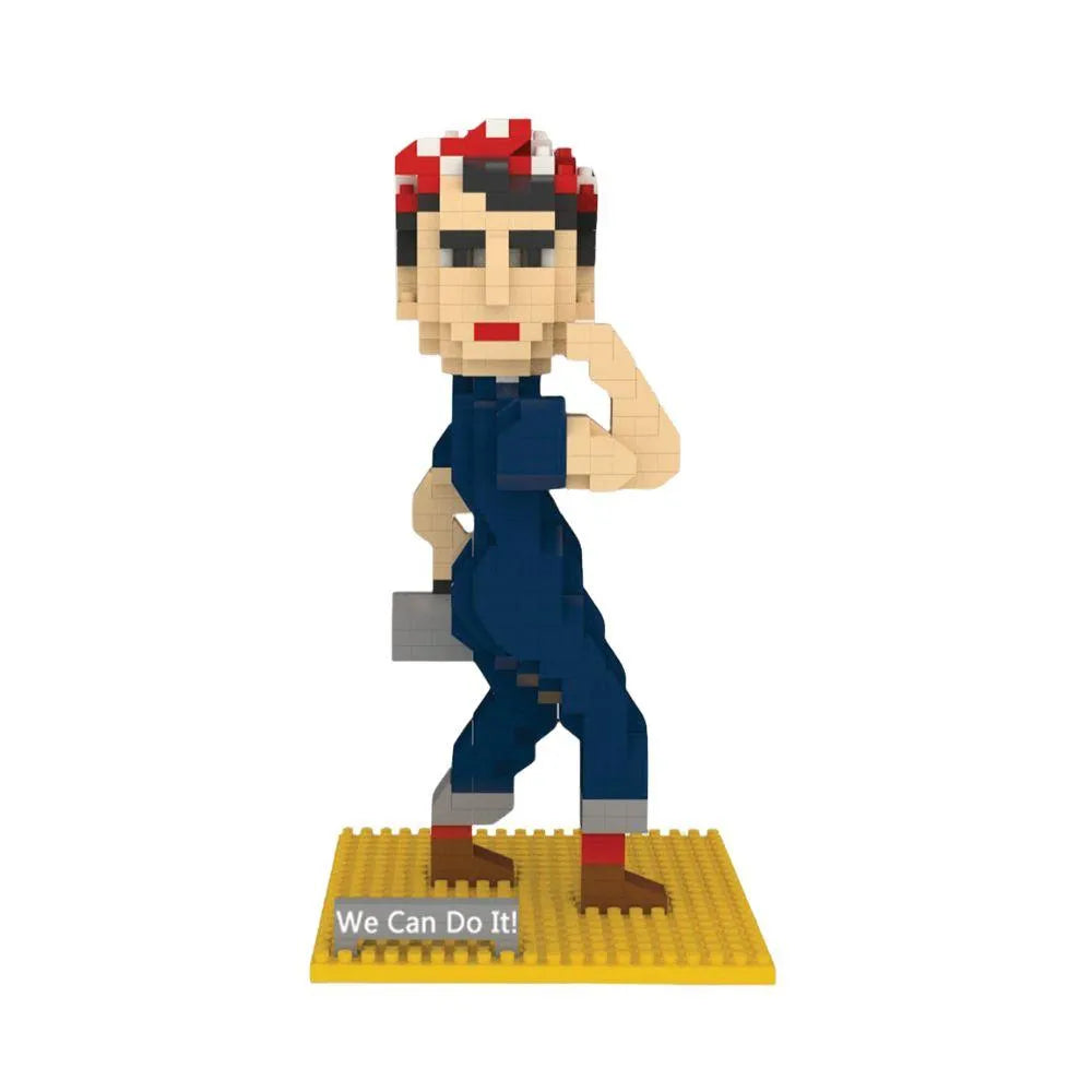 Rosie the Riveter Mini Block Set