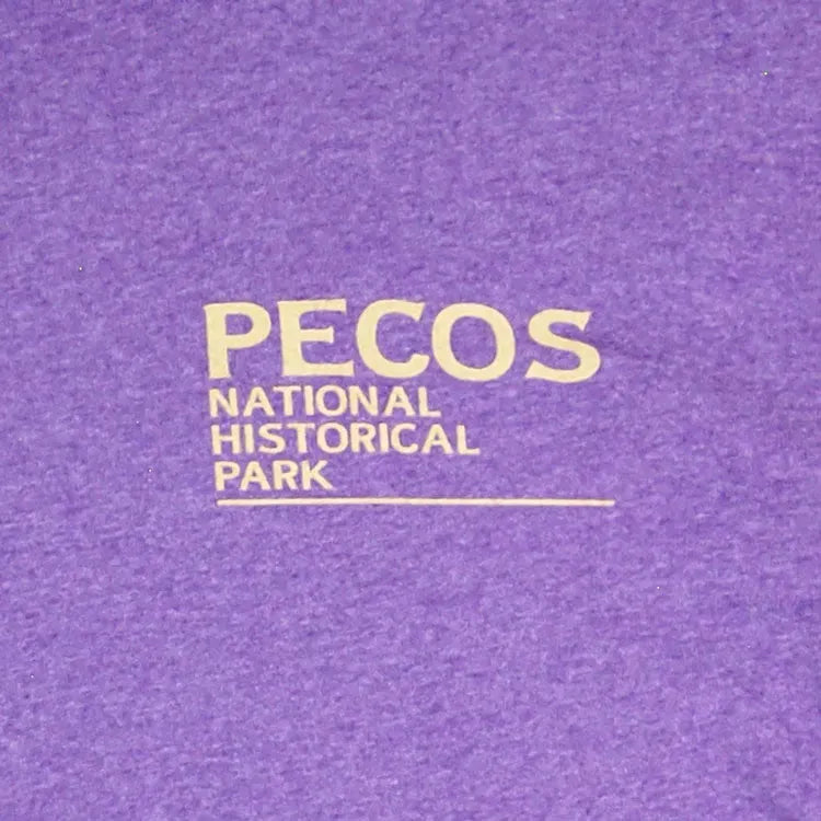 Pecos National Historical Park T-Shirt - Milestone front logo detail