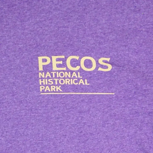 Pecos National Historical Park T-Shirt - Milestone front logo detail